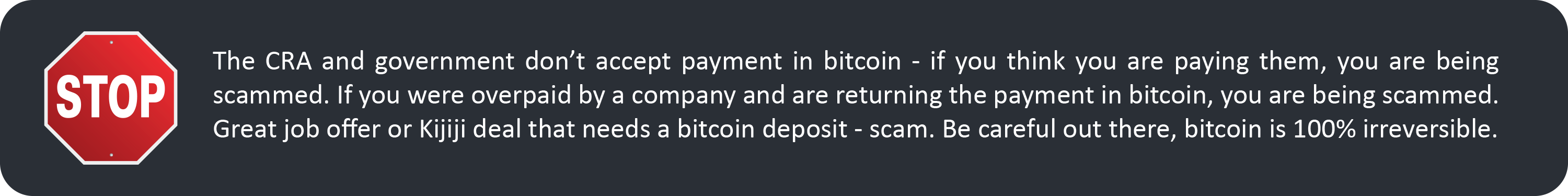 Bitcoin4U disclaimer